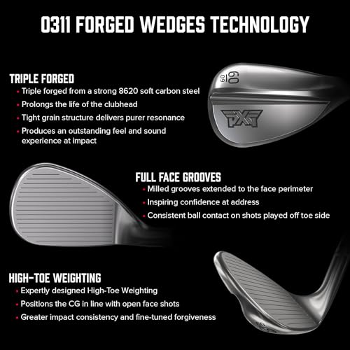 PXG V3 0311 Forged Wedge - RH - 56 - Steel S Flex