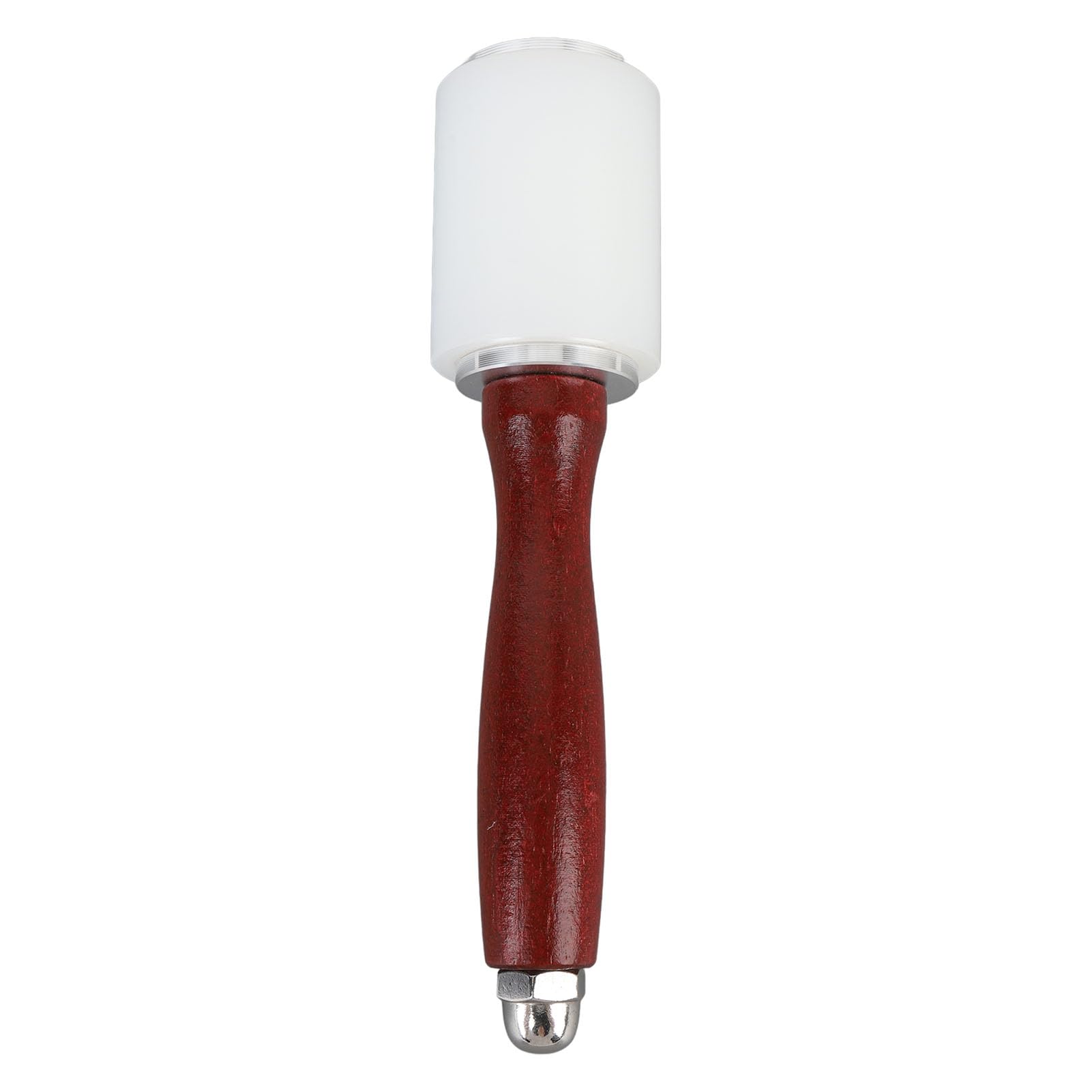 Qcwwy Professional Leather Carving Hammer, Wood Handling Leather Hammer Leather Hammer Rubber Hammer Workshop Workshop Mallet for DIY Stamping