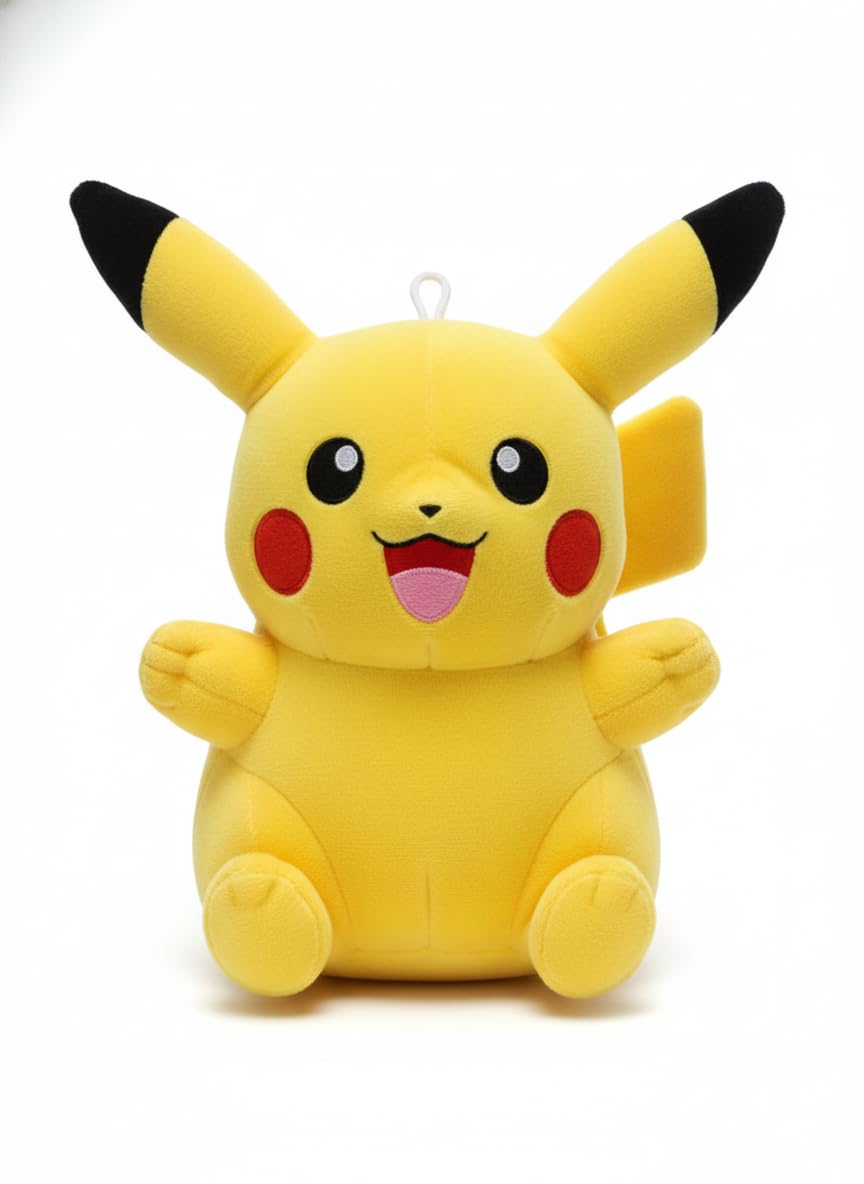 Sponsored Ad - Pokémon Pikachu Plush - Officially Licensed - Quality & Soft Stuffed Animal Toy - Great Gift For Kids, Boys, Girls & Fans Of Pokemon - 30 Cm