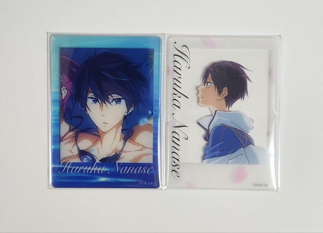 Free 七瀬遙 チェキ風クリアカード ノーマル ② 二条遥 カード Free