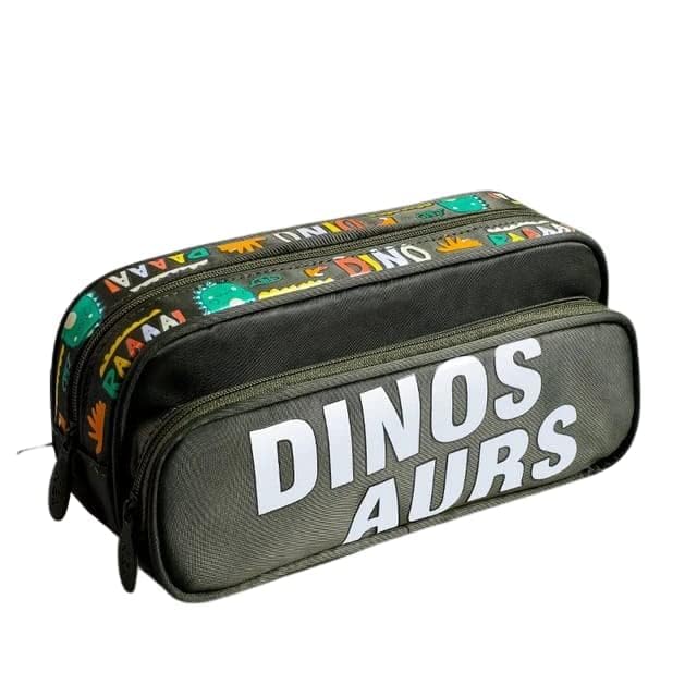 Image of DEOXY Big Capacity Pencil Pen Case Office College School Large Storage High Capacity Bag Pouch Holder Box Organizer(Dinosaurs)