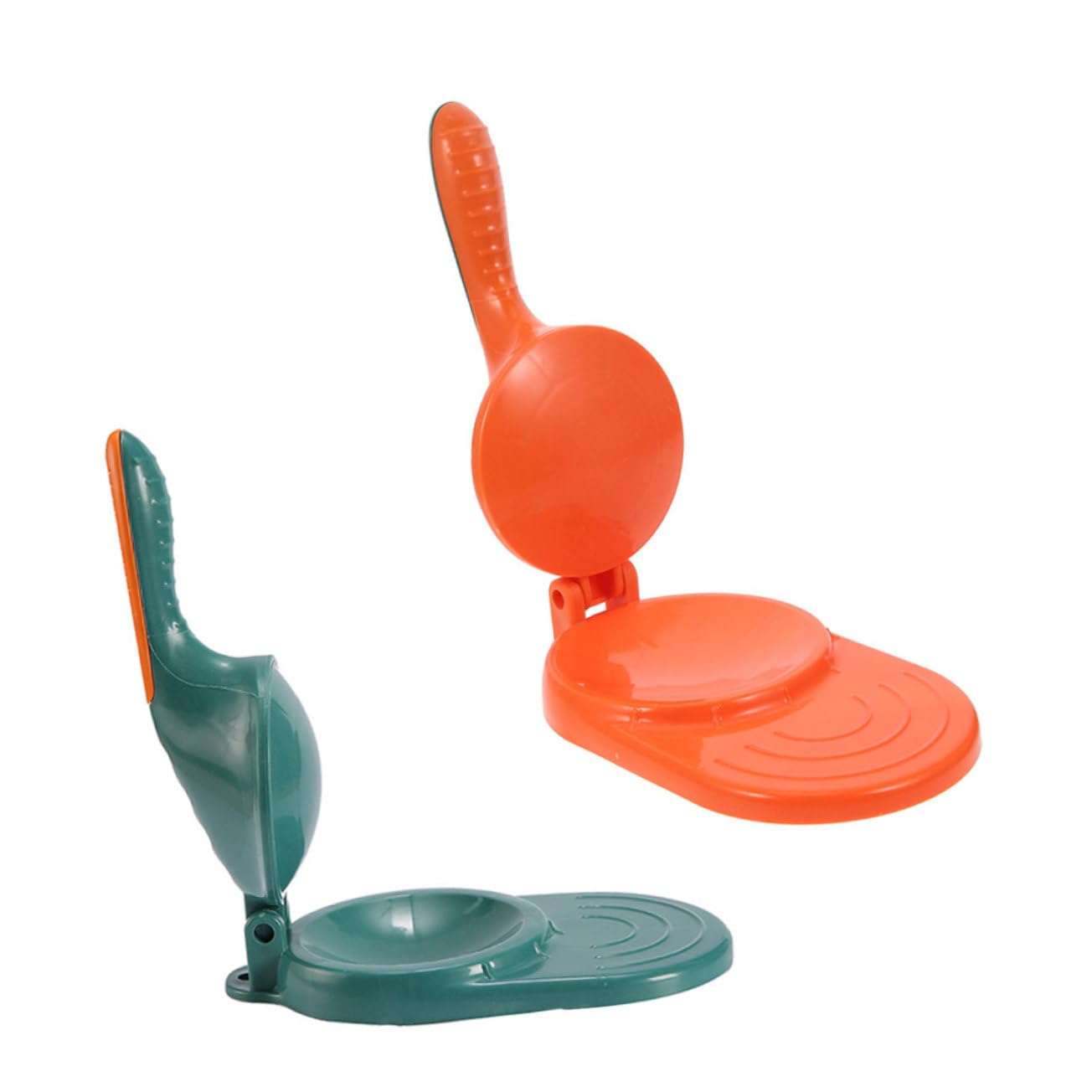 Cabilock Dumpling Skin Press Handheld Dumpling Presser Mold Maker for Dough Pressing Tool