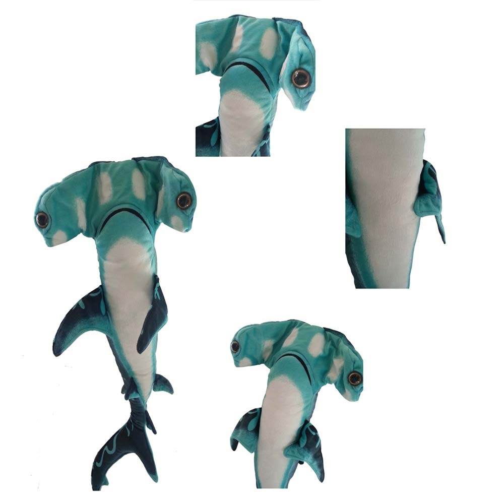 Peluche requin marteau en peluche douce de 99 cm, jouet pour garçons et filles