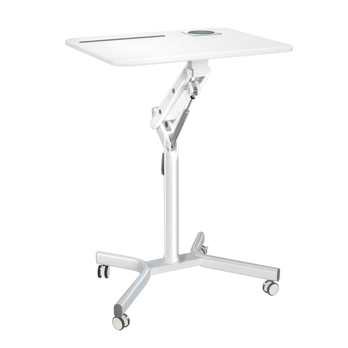 Buy Glorider Pneumatic Laptop Standing Desk Height Adjustable Mobile
