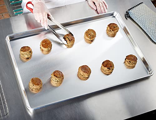 CURTA-6-Pack-Aluminum-Sheet-Pan-NSF-Listed-Full-Size-26-x-18-inch-Commercial-Bakery-Cake-Bun-Pan-Baking-Tray