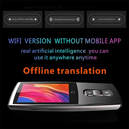 Traductor de idiomas para compras en el extranjero y viajes con WiFi integrado 4
