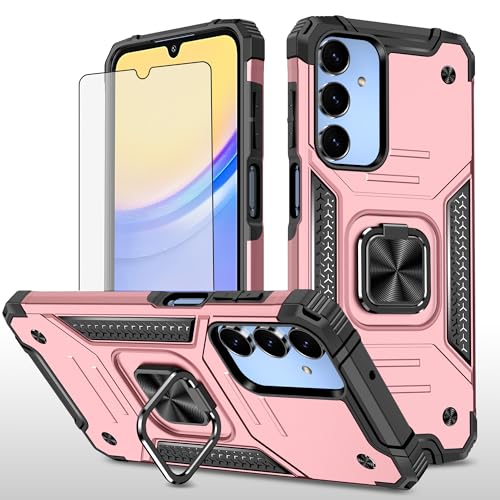Coque Samsung Galaxy A16 5G avec anneau support et protection écran
