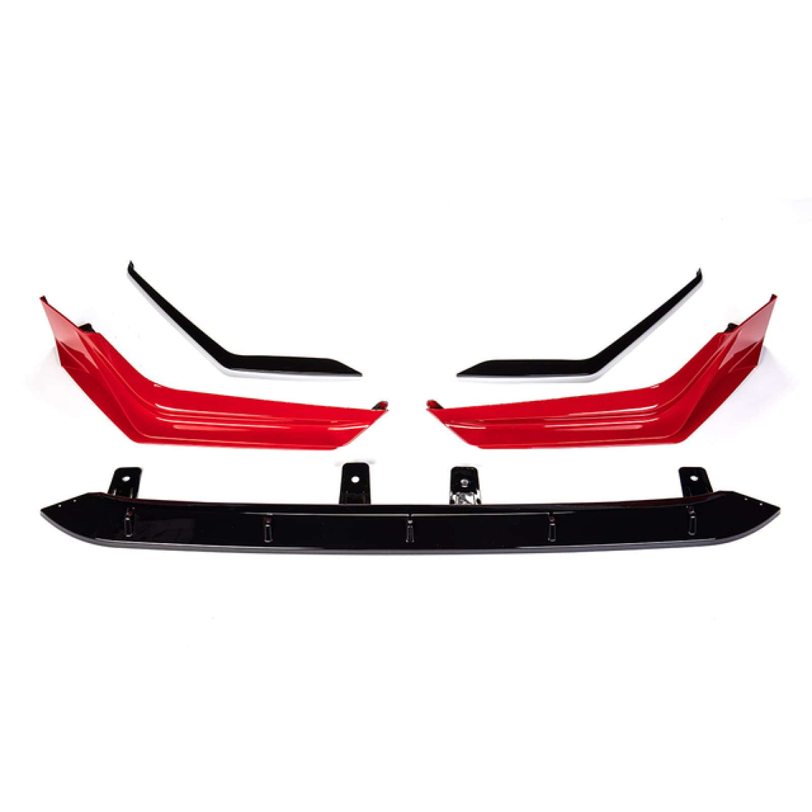Buy ZZAMG Detachable Front Bumper Spoiler Lip Body Kit Bumper Diffuser Guard For Honda Civic