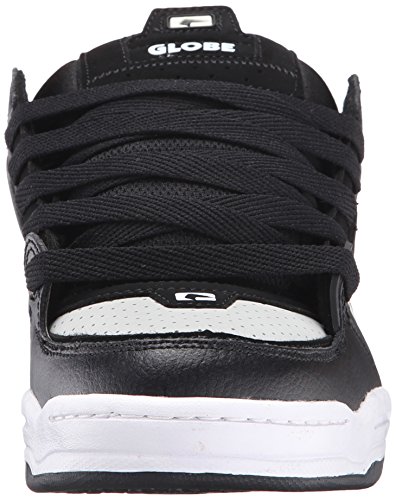 Image of Globe Mens Fusion Skate Shoes, Black /Grey /White, 14 M US
