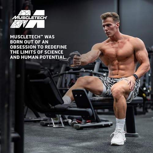 image for Muscletech Grass-Fed Whey Protein Powder (Deluxe Vanilla, 1.8LB) - Whe