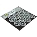 Crafters Workshop The Template, 6 by 6-Inch, Art Deco Leaves