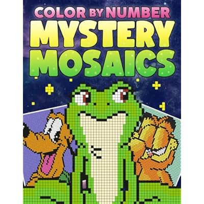 Mystery Mosaics Color By Number