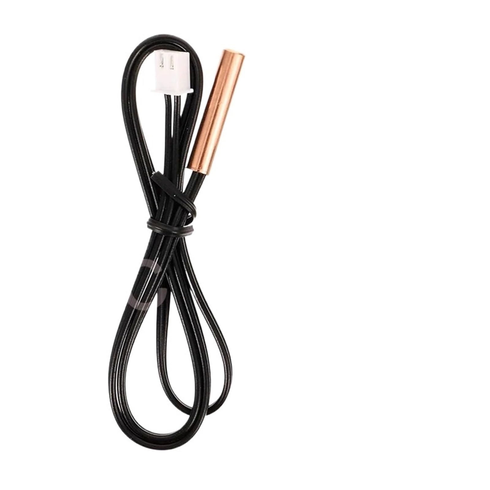 HIZON Sensor de Temperatura de Aire Acondicionado Universal 100PCS | Termistor de cobre de goma del sensor de temperatura de la cabeza 5k 10K 15k 20K 25K 50K NTC(5K)