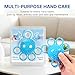 5-Finger Hand Stress Ball (20 Lbs Resistance) - TPR Non-Toxic Hand Therapy Ball for Seniors & Post-Surgery Rehabilitation, Soft Spiked Palm Massage Tool to Improve Grip Strength & Prevent Muscle Atrophy