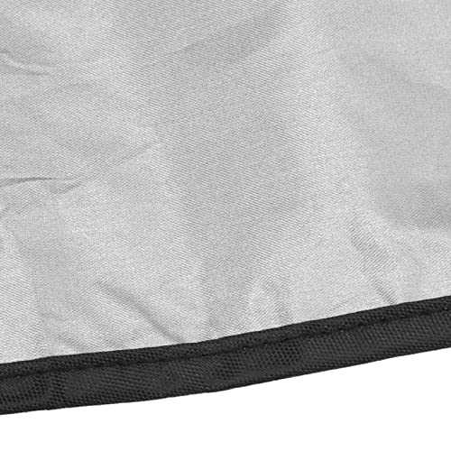 Wasserdichte MIG-Schweißgeräteabdeckung, 190T Versilberter Polyester-Taft, UV-beständige Schutzhülle für Schweißmaschinen, Schwarz