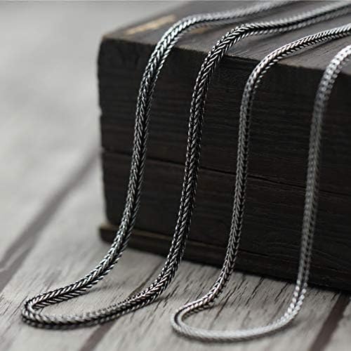 Collana Cuba Donna In Argento 925 - Senza Ciondolo | Lunghezza Regolabile 40-75 Cm - Foto 5