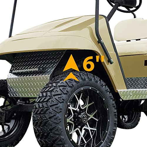 Ecotric RACK-A72 6 Inch Drop Axle Lift Kits For Ezgo Golf Cart 1994.5-2001.5 Electric Txt Model thumb #4