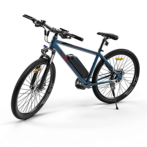 Eleglide M1 Bicicleta eléctrica, Bicicleta de montaña, 27.5 'Bicicleta para adultos, Bicicleta E MTB 7.5 Ah Batería, Transmisión Shimano - 21… Velocidad