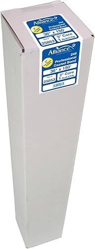 Miniatura 2 de Alliance Papel de formato ancho de 36 pulgadas x 150 pies con núcleo de 3 pulgadas y adaptador de núcleo de 2 pulgadas, 24 libras para impresoras de