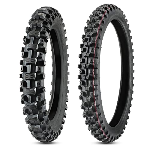 MaxAuto Front 70/100-19 & Rear 90/100-16 for Dirt...
