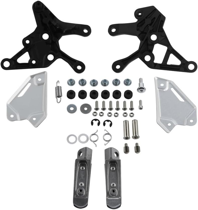 Motorcycle Front Driver Foot Pegs Pedals Bracket For Z900 Z900 ABS 2017-2024