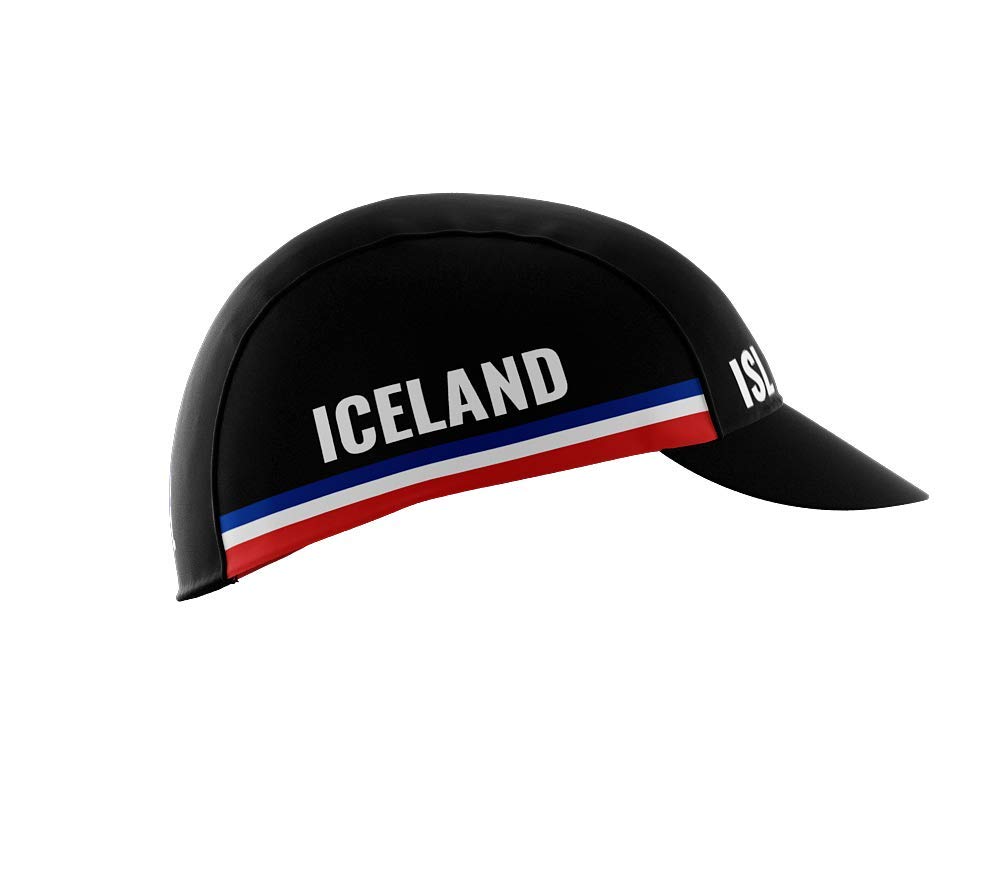 ScudoPro Iceland Black Code Bike Cycling Cap Road MTB or Running