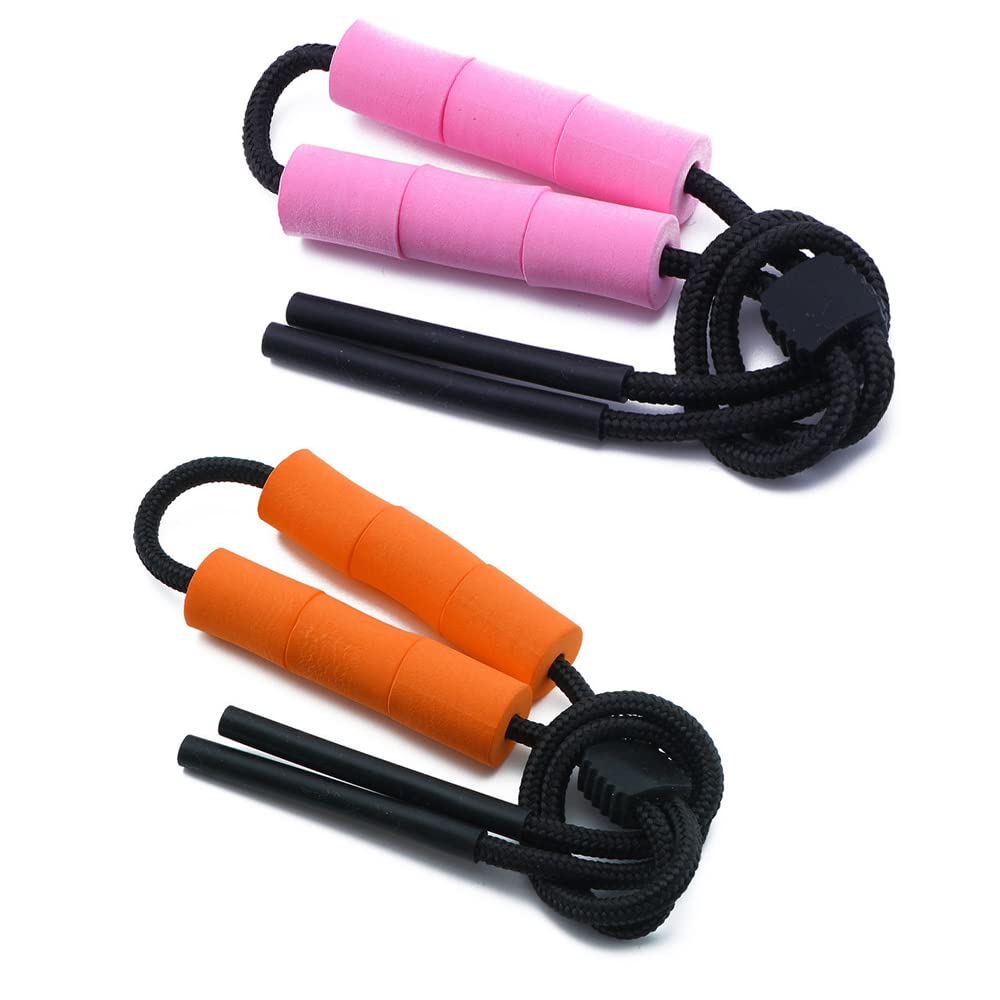 DNLKWGO 2PCS Floating Glasses Straps Adjustable Eyewear Retainer Sunglasses Strap Holder for Swimming