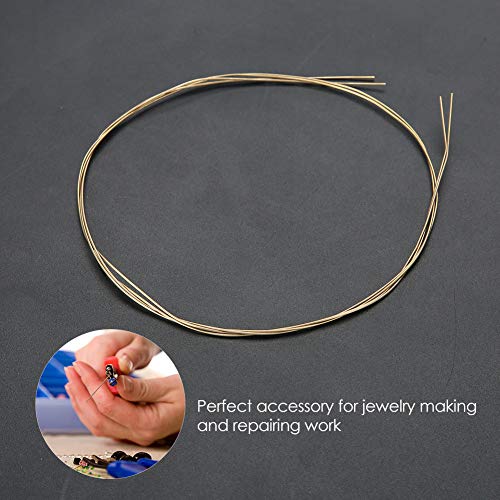 Image of Gold Soldering Wire - Easy Low Melting Point for Jewelry Making & Copper Welding