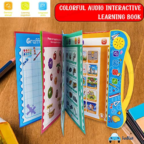 FunBlast Interactive Children Book Musical English Educational