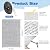 Frienda Double Reflective Insulation Foam Window Reflective Insulation Radiant Barrier Aluminum Foil Bubble Insulation Roll to Keep Heat, Thermal Insulation Shield(120 x 16 Inches,Black)