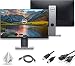 Dell P2419H 23.8" 16:9 Ultrathin Bezel IPS Monitor (P2419H) with Microfiber Cleaning Cloth - 1 - Pack