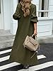 Saodimallsu Womens Long Cardigans V Neck Button Do... #3