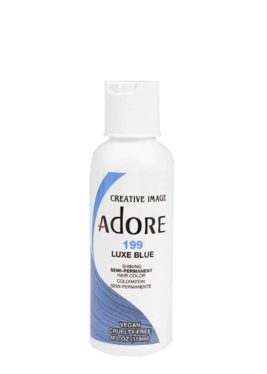 Amazon.com : Adore Semi-Permanent Haircolor, 199 Luxe Blue, 4 Fl Oz :  Beauty & Personal Care