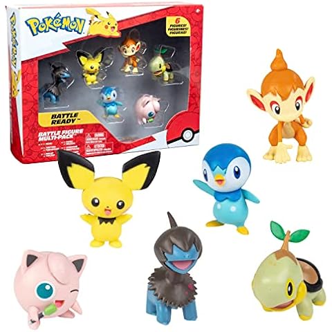 Pokémon Battle Figure Toy Set with 6 Characters Cover
