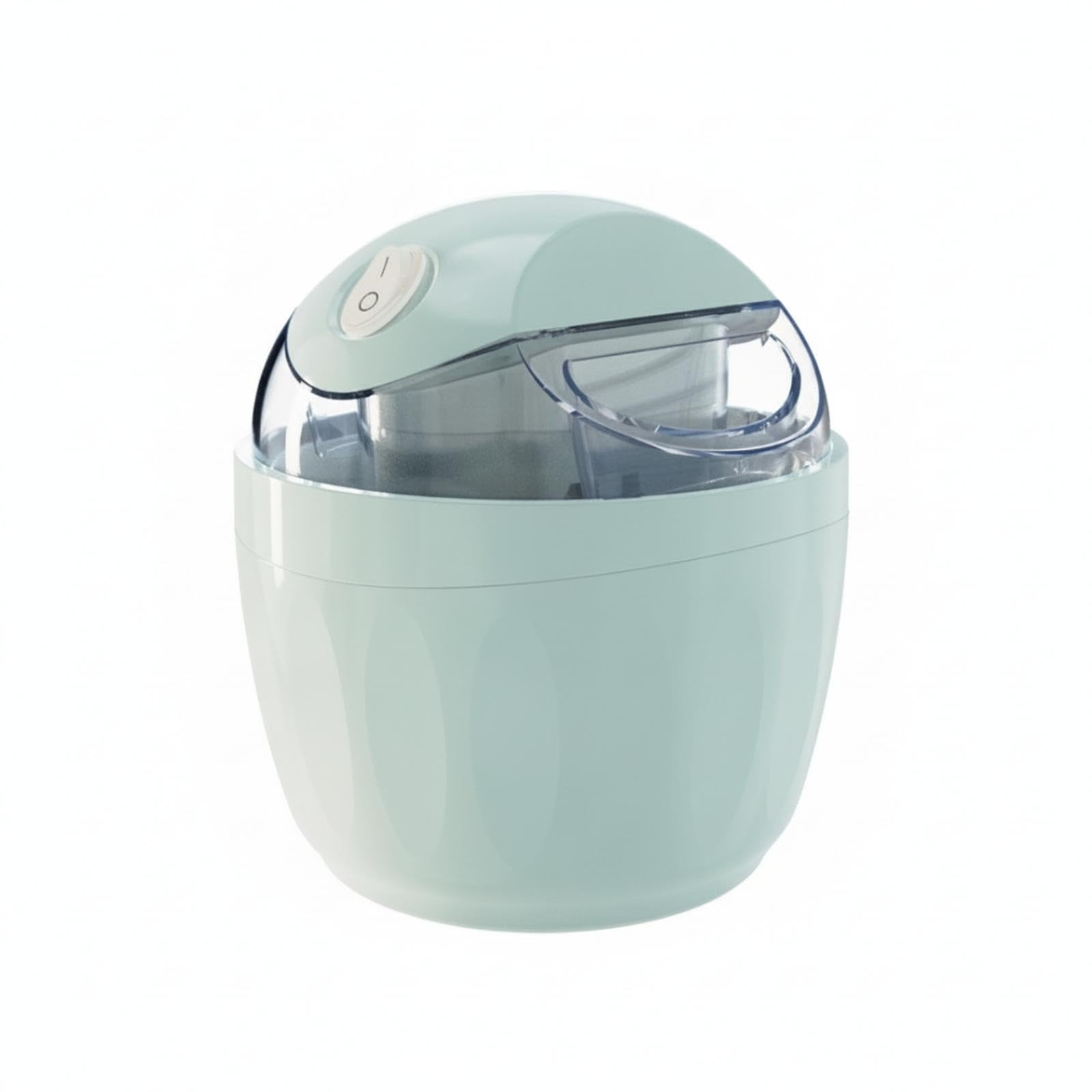 Ice Churner Appliance Electric Countertop Ice Churner A | Ice Churner Appliance Electric Countertop Compact for Families Kitchen Home Light Blue Eu Plug Abs Pp Pom-image-24