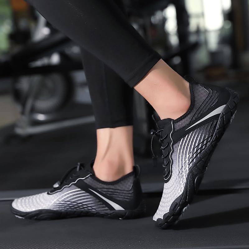 Barefoot Water Shoes Women Mens Aqua Sock Athletic Hiking Water Sports Shoes for Swim Beach Pool Sand Diving Walking3
