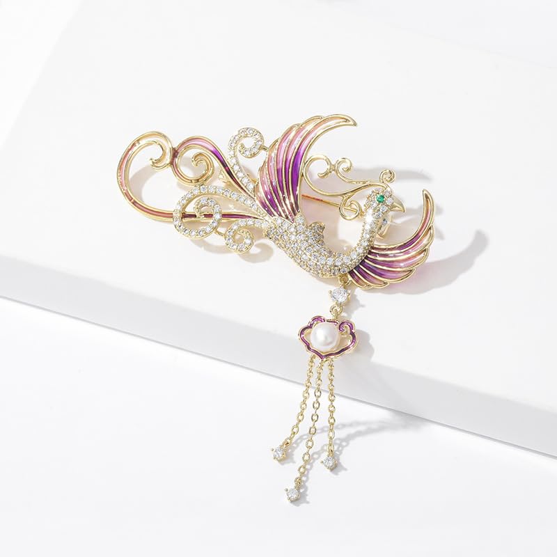 Image of Animal Brooch for Women Girls Rhinestone Animal Brooch Lapel Pin Jewelry Gift for Mom Wife