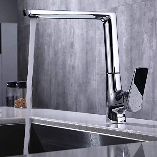 Robinet de bassin chaud pivotant anti-éclaboussures pour laver facilement le visage et le lavabo