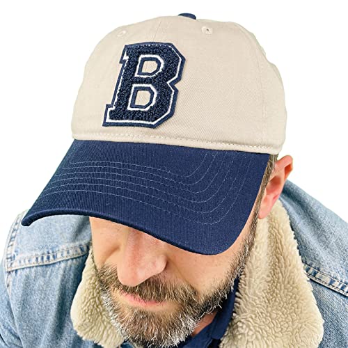 Bombers Original Casquette Homme Femme Baseball en Coton (B-Cap Navy)