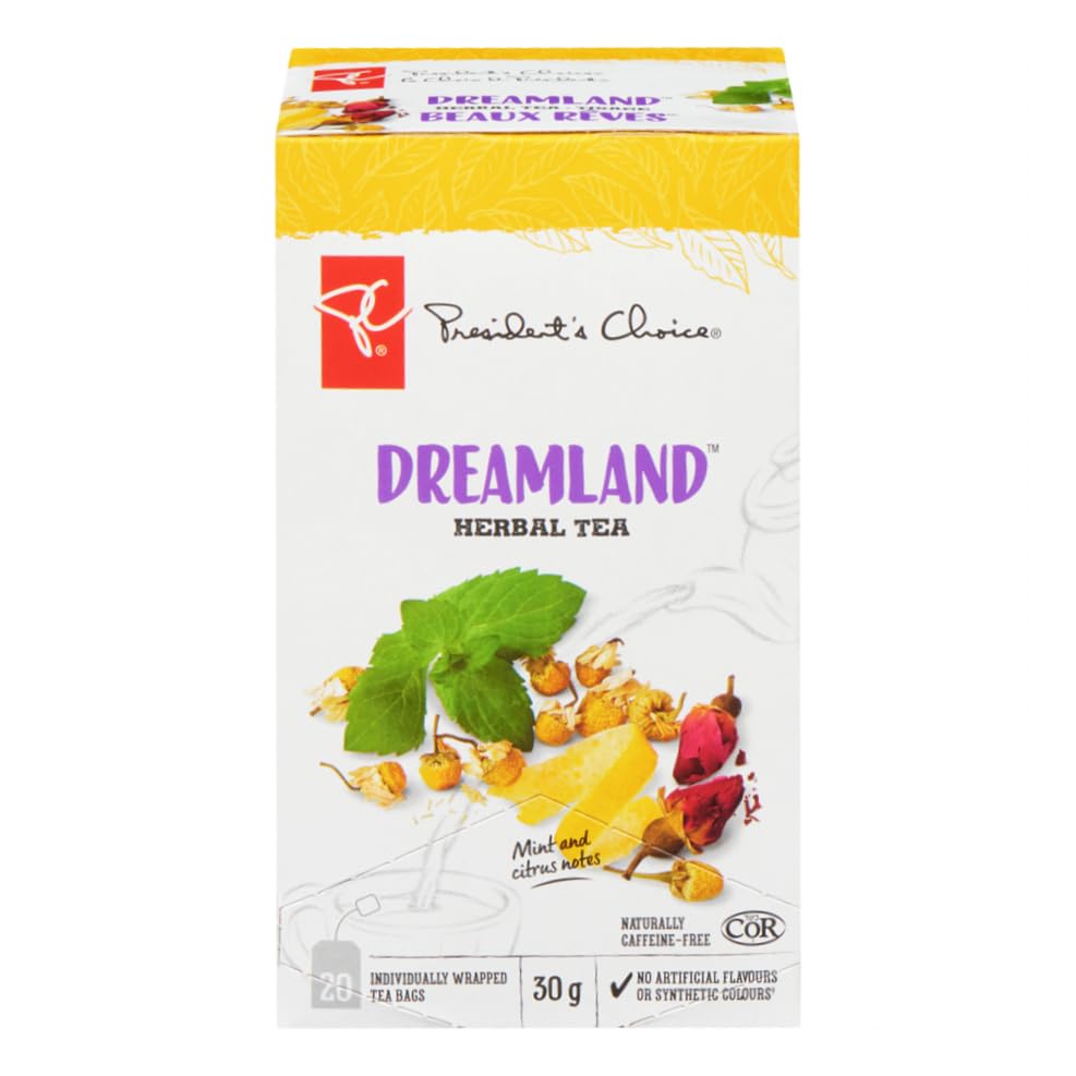 President's Choice Dreamland Herbal Tea, 20ct, 40g/1.4 oz. Box