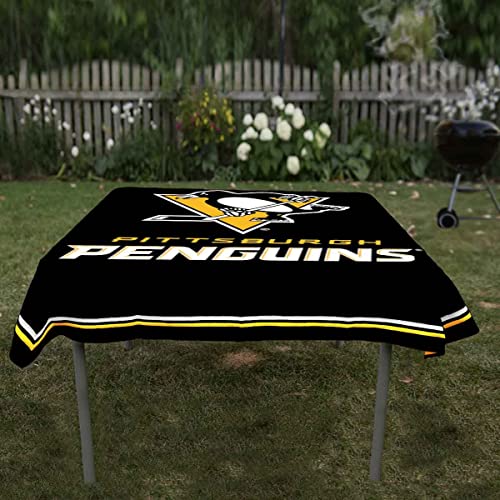 Table cover overlay Pittsburgh Penguins pour protéger votre table - 4