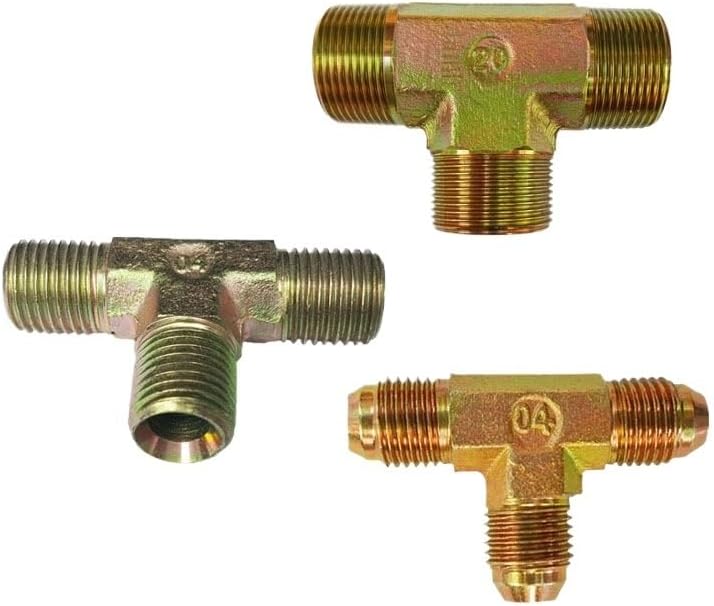 Fittings Male Thread Direct Bend Multidirectional 1/8" 1/4" 3/8" 1/2" 3/4" 1" 1-1/4" 1-1/2" BSPT Hydraulic Connector(A 2,1/8")