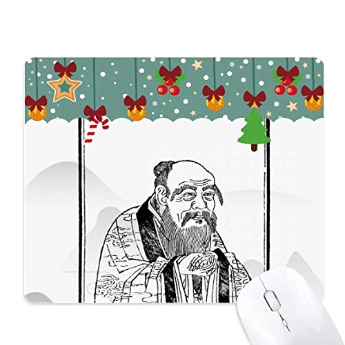Alfombrilla de ratón de China con diseño de Lao Tzu para juego y escritorio