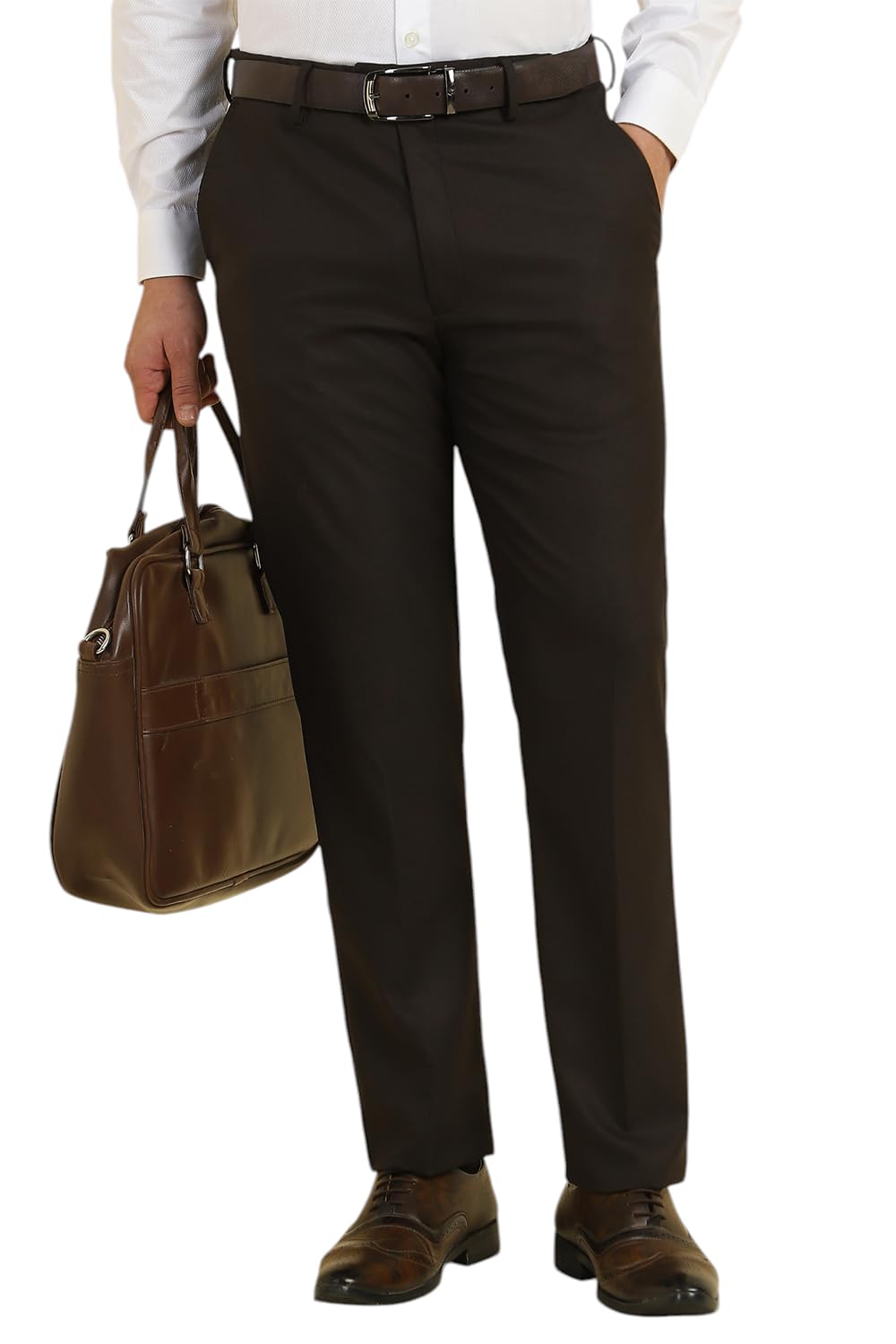 allen solly Men's Slim Work Utility Pants-picture-54