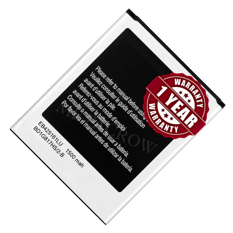 Image of Original EB425161LU Battery Compatible for Samsung Galaxy S Duos - (1500mAh) - 1 Year Warranty BC46