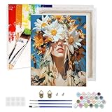 Photo Gallery airdea donna felice dipingere con i numeri adulti, bionda paint by numbers con vernici e pennelli, kit di pittura acrilica fai-da-te per adulti principianti decora la casa 30x40 cm (incorniciato) Photo Gallery airdea donna felice dipingere con i numeri adulti, bionda paint by numbers con vernici e pennelli, kit di pittura acrilica fai-da-te per adulti principianti decora la casa 30x40 cm (incorniciato)