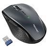 TECKNET Wireless Mouse for Laptop, 2.4G Ergonomic Computer Mouse, 6 Level 3200 DPI, 30 Months Battery, Ergo Grips, 6…