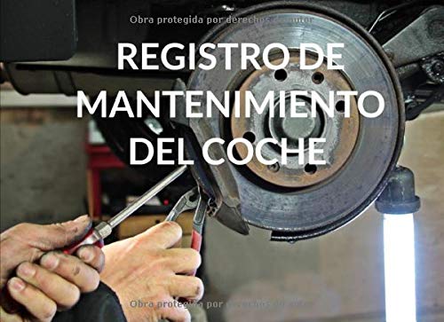 Registro del mantenimiento del coche: Libro de mantenimiento del vehículo - 20,96 cm x 15,24 cm, 10 Registro del mantenimiento del coche: Libro de mantenimiento del vehículo - 20,96 cm x 15,24 cm, 10