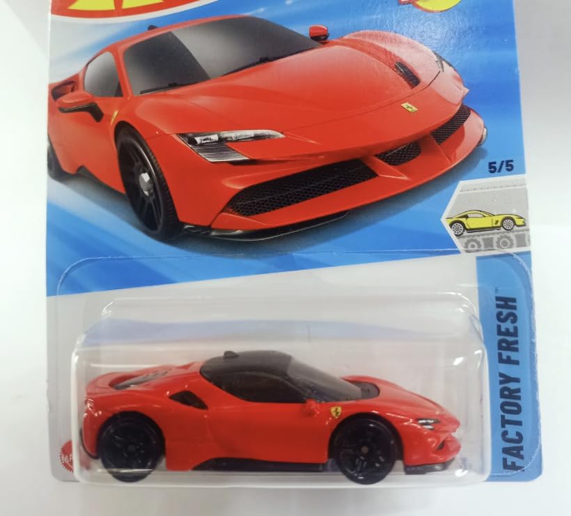 Image of hw Die-Cast 1:64 for Ages 3 and up (Ferrari SF90 Stradale | Factory Fresh)