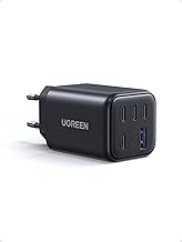 UGREEN 45W USB C Charger 5-Port GaN Fast Charger PPS Power Supply PD Charger Adapter Compatible with Galaxy S25 Ultra, S2…